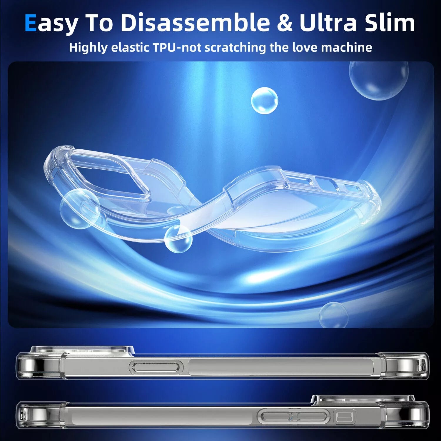 Coque souple en TPU pour iPhone 16 Pro Coque souple en TPU pour iPhone 16 Pro